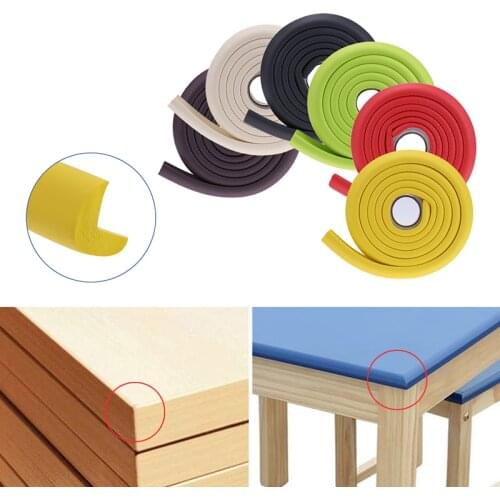 1PC 2M Baby Safety Table Desk Edge Guard Strip Home Cushion Guard Strip Safe Protection Children Bar Strip Soft Thicken Bumper