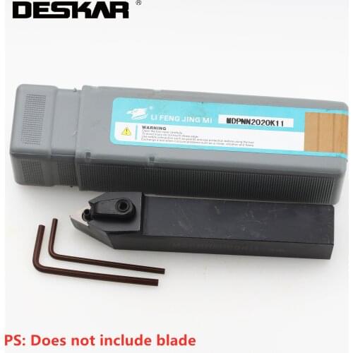 1PC DESKAR MDPNN3232P15 External Turning Tool Holder For DNMG Carbide Inserts Lathe Cutter Cutting Arbor