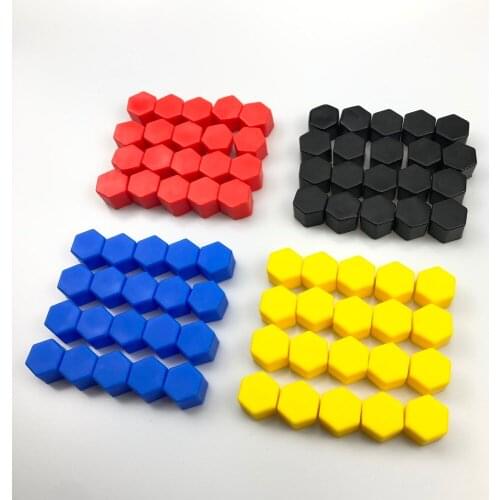 20pcs Car Wheel Hub Nuts Bolts Screw Cover case for Ford Mustang Ranger Figo KA Territory FLEX Transit Super Duty Atlas F-150 F2