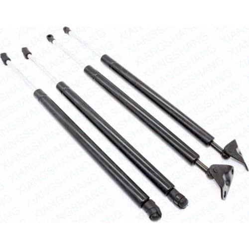 4pcs Auto Rear Liftgate&Front hood Lift Supports Gas Spring Damper Struts Charged Arms Rods for Toyota Land Cruiser Lexus LX470