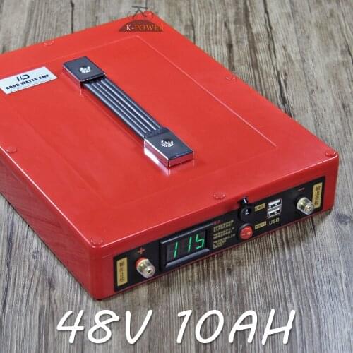 48v lithium battery Waterproof Portable with 5V USB Port Multi function