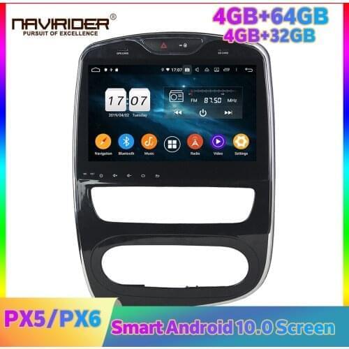 PX5 PX6 For RENAULT Clio 2018 Car Radio Stereo Android Player Carplay Head Unit Multimedia Recorder GPS Navigation Autoradio