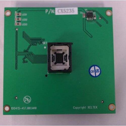 Ecmo.com.cn: Genuine Only - XELTEK BGA48 Socket Adapter CX5235 ***Price is lower, Please consult before pay