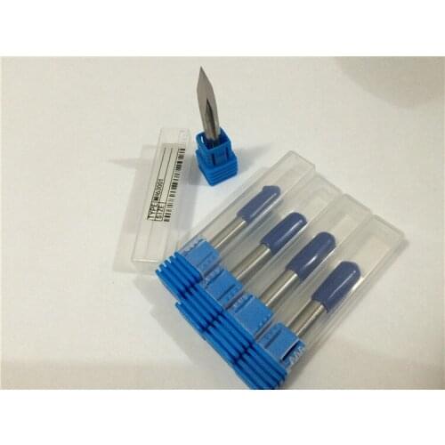 5Pcs CNC Three face engraving bits for Jade Copper, Aluminum, Steel 6mm*30degree*0.1mm