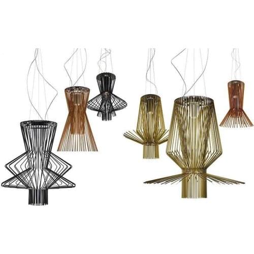Italy Design Foscarini Allegro Assai Industrial Pendant Light Modern Suspension Luminaire Living Room Decoration Home Restaurant