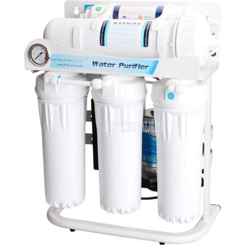 Commercial Water Purifier 5 Stage Direct Drinking Barrelless Tap Water Faucet Purifier RO Filtration Single/Dual Water Outlet