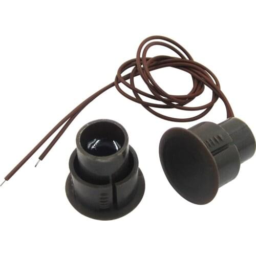 RC-36 Wired Door Magnetic Switch Alarm Sensor Magnet Alarm Detector For Iron Gate Home Security Alarm System NC 1P