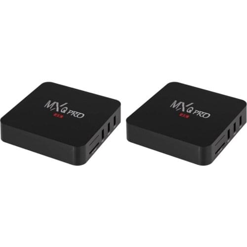 HFES Mxq Pro TV-Box Media Player HDMI-Compatible Port Android Smart TV Box with Infrared Remote Control 4G+32G TV Box