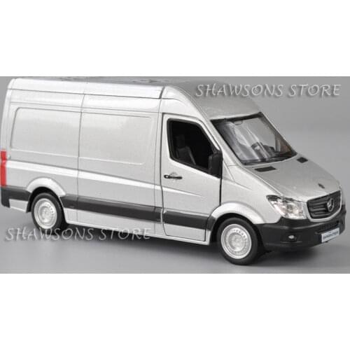 1:38 Scale Diecast Metal Sprinter Van Minibus Miniature Replica Collection