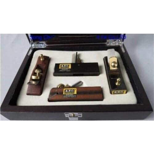 New 4pcs Japanese Ebony Mini Plane,Woodworking tools