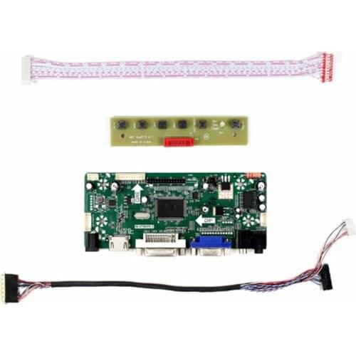 Latumab New LCD LED LVDS Controller Board Driver kit for B156XW04 V.5 HDMI + DVI + VGA Free shipping