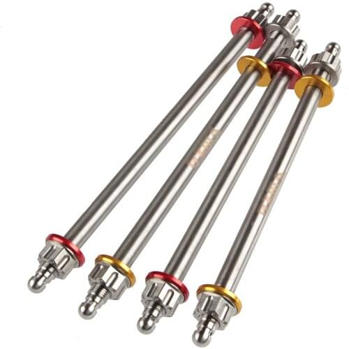 Front wheel axle M12 General purpose stainless steel gold front wheel bolt for motorcycle and electric vehicle with screw cover