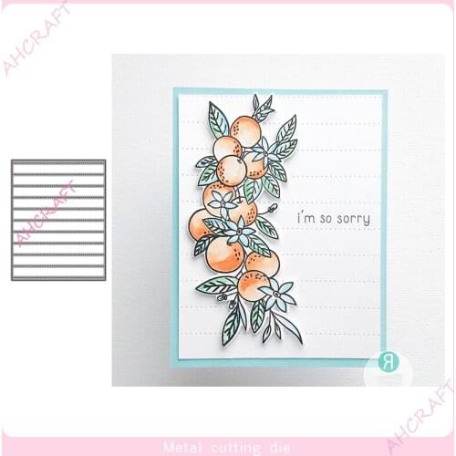 Rectangular Embossed frame Metal Cutting Dies for DIY Scrapbooking Photo Album Decorative Embossing PaperCard Crafts Die2021