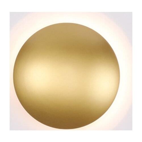 Luxury Foyer Study Wall Sconce Hotel Bedroom Bedside Light Golden Aisle Corridor Staircase Background Wall Lamp