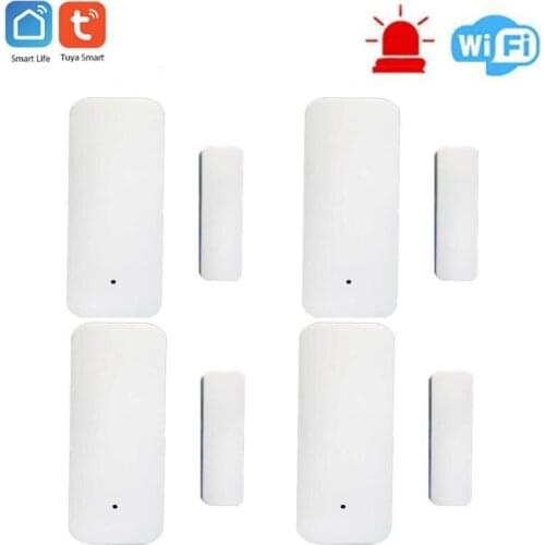Tuya Smart WiFi Door Sensor Door Open / Closed Detectors WiFi App Notification Alert security alarm support Alexa Google Home