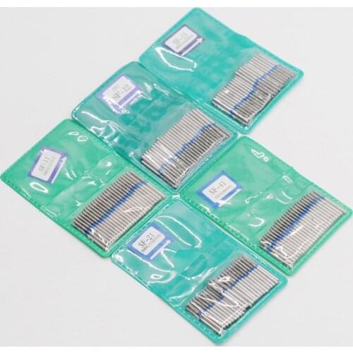 Dental Diamond FG High Speed Bur for Polishing Smoothing 1Pack Dentistry Burs SF SERIES 50Pcs