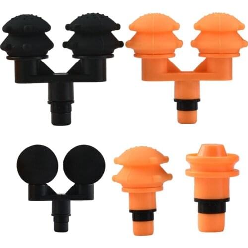 Body Percussion Replacement Head Set Body Muscle Pain Relief Shaping Deep Vibration Relaxation Bits