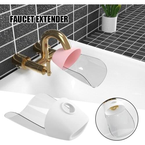 Faucet Extender for Kid Safe Fun Hand-Washing Solution Wash Helper for Toddler Hand Sink Bathroom Easy Installation B99