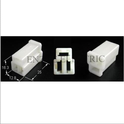 100SET DJ7031F-6.3-21 car female cable connector terminal 3 pin connector automotive Plug socket wire cable PA66 connector plug