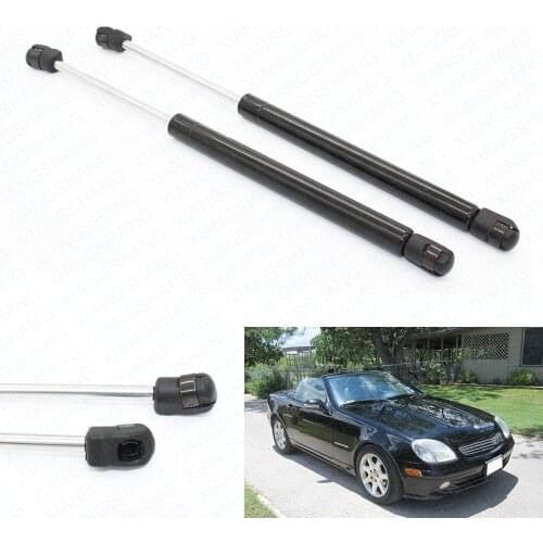 2pcs Door Trunk Boot Gas Charged Struts Lift Support For 1998-2001 2002 2003 2004 Mercedes-Benz SLK320 Convertible 13.78 inch
