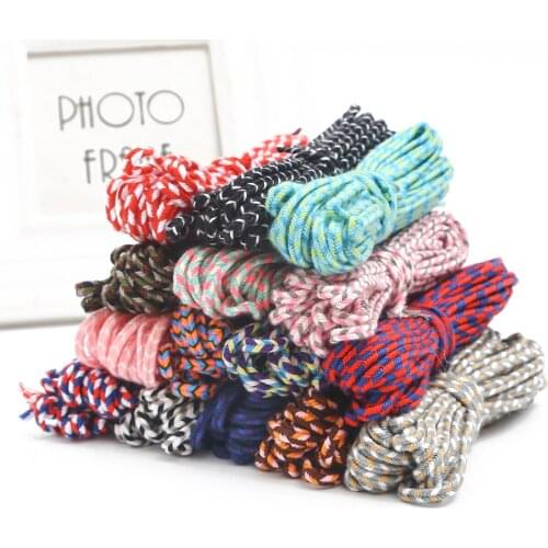 3.5mm 5 Meters Multicolor Three Shares Polyester Braided Rope For DIY Manual Bracelet Necklace Lanyard Make Home Gift Decoration