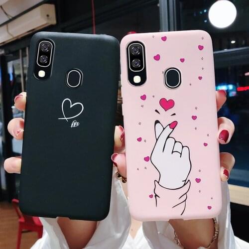 Case For Samsung Galaxy M10 M 10 Cute Patterned Soft TPU Back Phone Cover Protective Shells For Samsung M10 SM-M105G Cases Coque