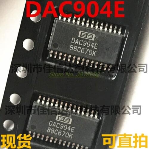 DAC904E TSSOP28 DAC904E 14-bit high-speed DA digital-to-analog converter DAC904 chip patch TSSOP28 100% New Original