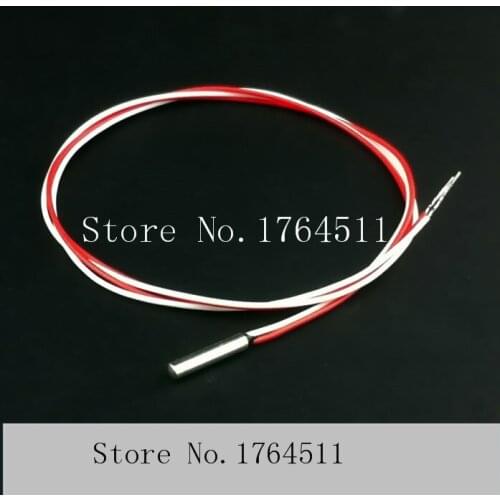 [BELLA] [High Precision] PT100 RTD temperature sensor PT100 temperature probe waterproof compact 3 * 15mm --5pcs/lot