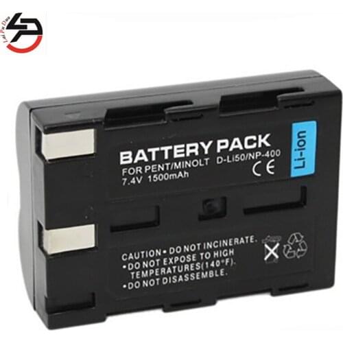 Laipuduo Rechargeable Li-ion Battery Pack For Pentax D-LI50 K10 K10D For SAMSUNG GX-10 GX-20 SIGMA SD14 For MINOLTA a-7 a-5