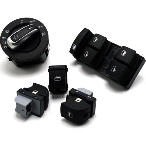 New Power Window Headlight Switch Button For AUDI A6 S6 C6 RS6 A6 Allroad Quattro A3 Q7 4F0 959 851 4F1 941 431E 4F0 959 855