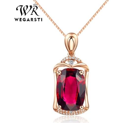 925 Sterling Silver Blue Topaz Pendant Necklace For Women Fine Jewelry Luxury Gemstone Girls Necklaces Bijoux Femme