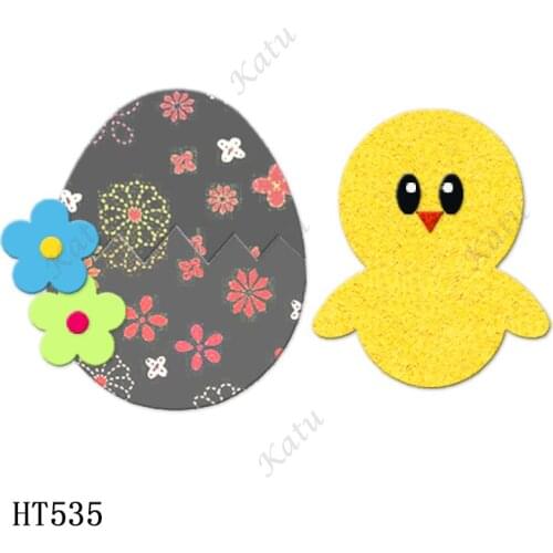 Easter chicken Cutting dies - New Die Cutting And Wooden Mold,HT535 Suitable For Common Die Cutting Machines On The Market