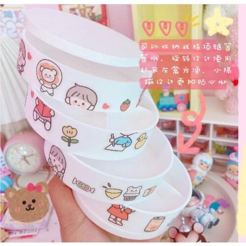 Girls Jewelry Box cute children cartoon princess Cosmetic case cosmetics storage box necklace tiara box dropshop