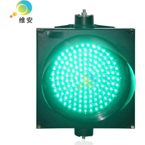 High Quality New Design Single Light 300mm Red Color LED Traffic Signal Light