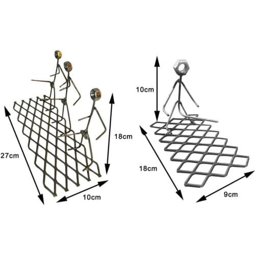 Roasting Rack Funny Heat-resistant Metal Sturdy Grill Hot Dog Sausage Stand Skewer for Barbecue