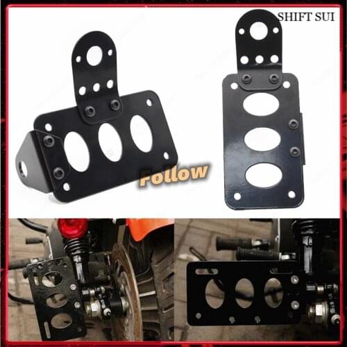 Retrofitting Retro License Plate Frame Rear Taillight Suitable For 883