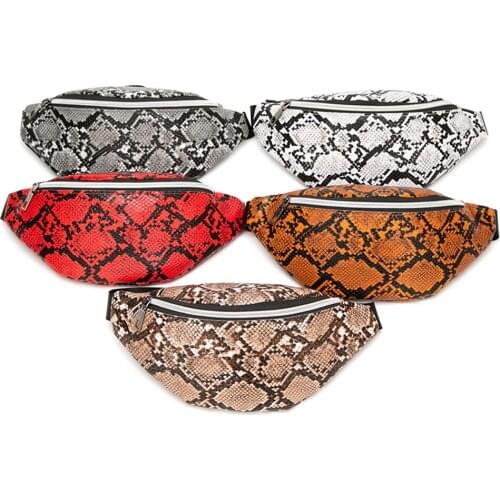 5 Colors Fashionable Women Girls Waist Fanny Pack Belt Bag Pouch Travel Hip Bum Bag Women Trendy Small Purse Waist Packs