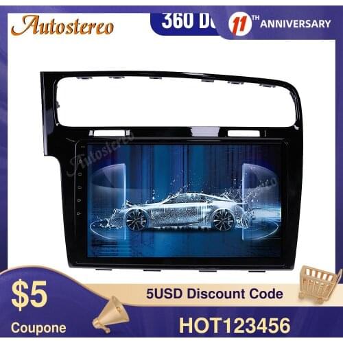 Car GPS Navigation Head Unit For Volkswagen Golf 2014-2018 Android Multimedia Radio Player Auto Audio Auto Stereo Radio Recorder