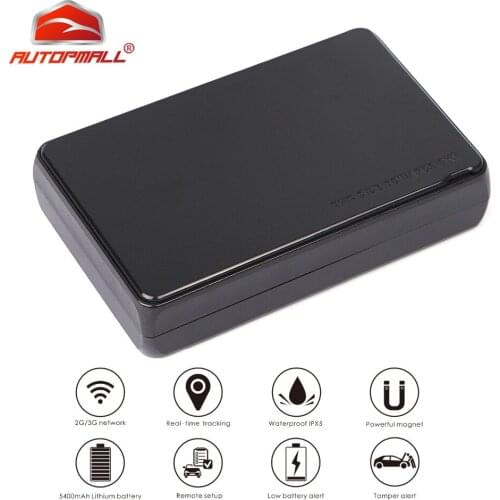 3G GPS Tracker Car GPS Locator 3 Years Standby Time Waterproof IPX5 Magnet Car Tracker Tamper Alert Sleep Mode Web APP Tracker