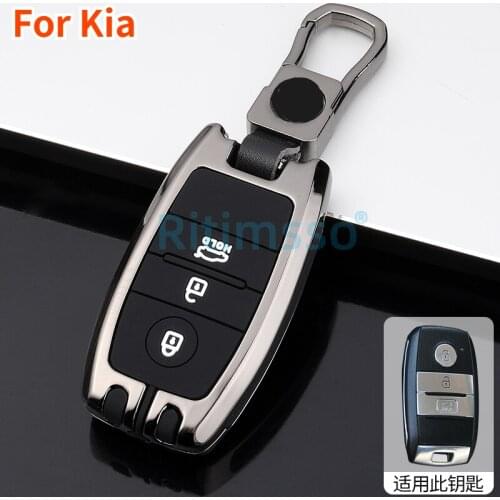 Alloy Car Remote Key Case Cover Shell For KIA Rio Rio5 Sportage Ceed Cerato K3 KX3 K4 K5 Cerato Sorento Optima Cerato Picanto
