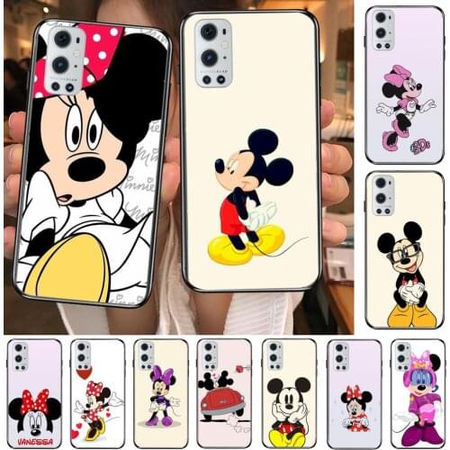 Minnie Mouse Car For OnePlus Nord N100 N10 5G 9 8 Pro 7 7Pro Case Phone Cover For OnePlus 7 Pro 1+7T 6T 5T 3T Case