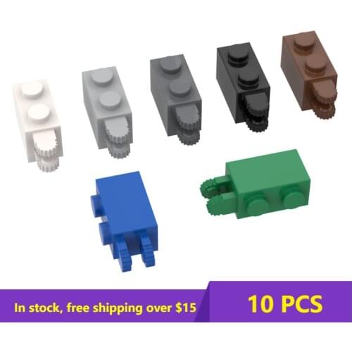 10PCS MOC Bricks Compatible Assembles Particles 30540 1x2 For Building Blocks Parts DIY Educational High-Tech Parts Toys