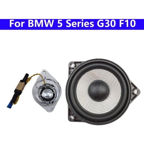 For BMW 5 Series G30 F10 Car Tweeter Covers Glow Speaker Audio Trumpet Head Treble Led Before And After Loudspeaker