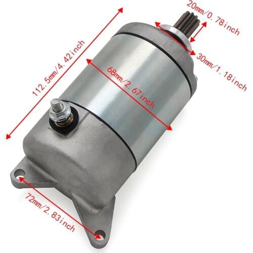 Motorcycle Starter Motor For Yamaha XV400 XV500 XV500K XV535 Virago XVS400 XVS400C XVS650 Drag Star XVS650A XVS650AT XVS650AT