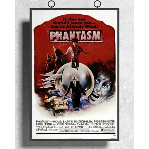 H131 PHANTASM Movie Wall Sticker Silk Poster Art Home Decoration