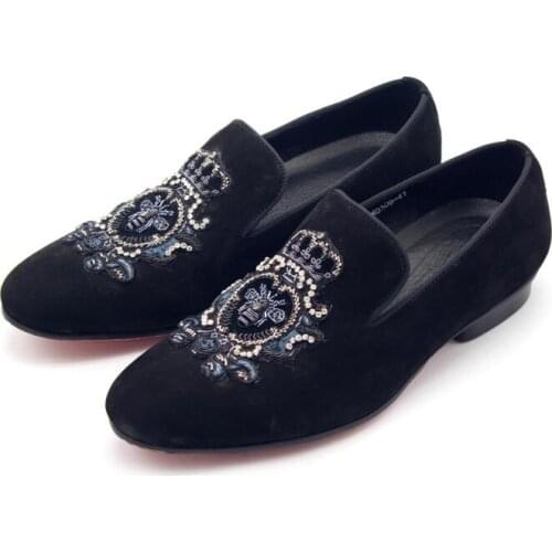 Winter Bee Fashion casual shoes handmade High Quality Slip on Outdoor Men Shoes Nubuck Leather Loafers