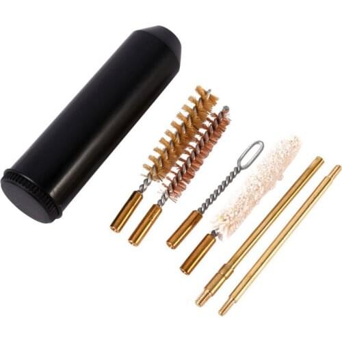 Pistols cal.38/357/9mm Cleaning Kit Gun Rod Brush Professional gun cleaning tools 7pcs/set