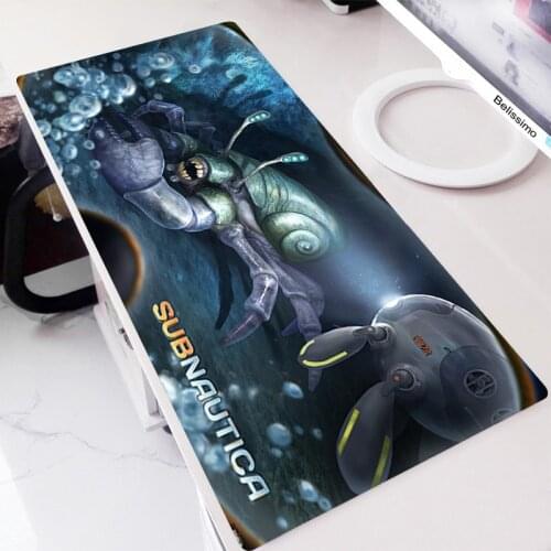 Table Pads Anime Mouse Pads Gamers Accessories Mat With Mousepad Desk Speed Gamer Keyboard Mats Carpet Handsome Subnautica Pads
