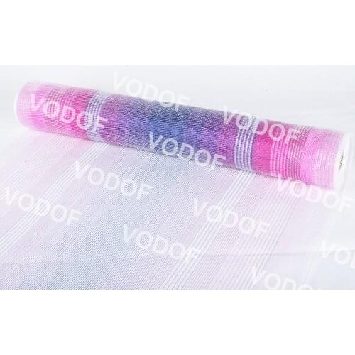 New design colorful wedding netting fabric deco mesh fabric rolls for home christmas decorations xmas wreath 21inch 10yard