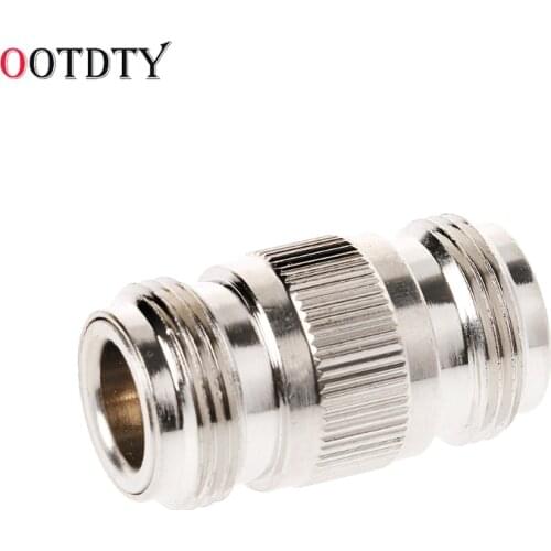 OOTDTY N-Type Double Female Jack Coupler RF WiFi Antenna Coax Adapter Barrel Connector